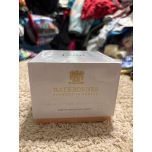 Rathborne’s dublin tea rose oud patchouli candle natural wax NIB